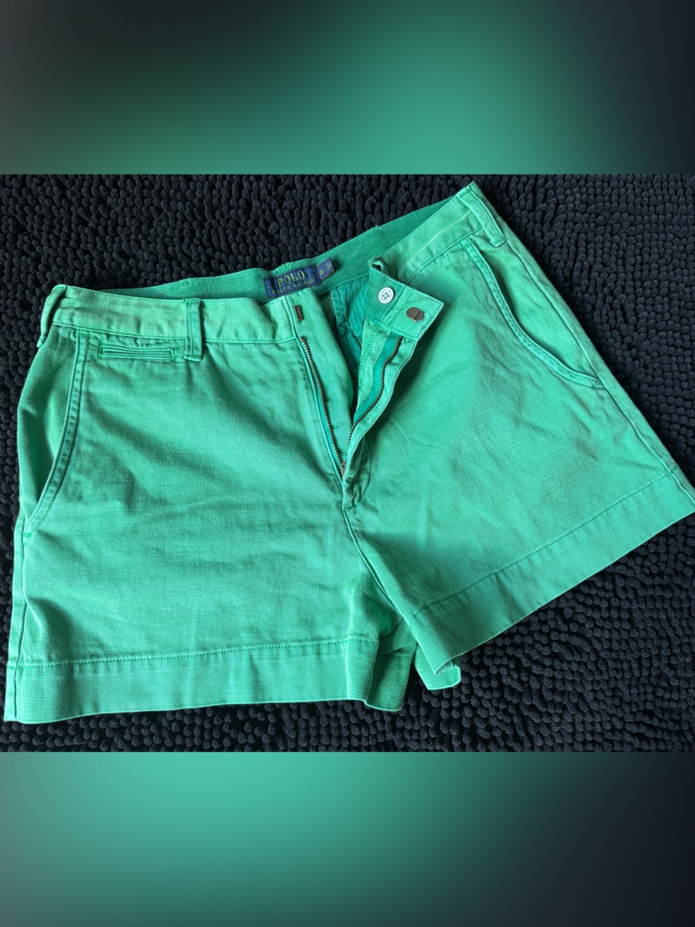 POLO Ralph Lauren Green Cotton Shorts